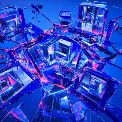 🌀◇ Into the Blue | Beyond the Visible | Art V3 · Beyond