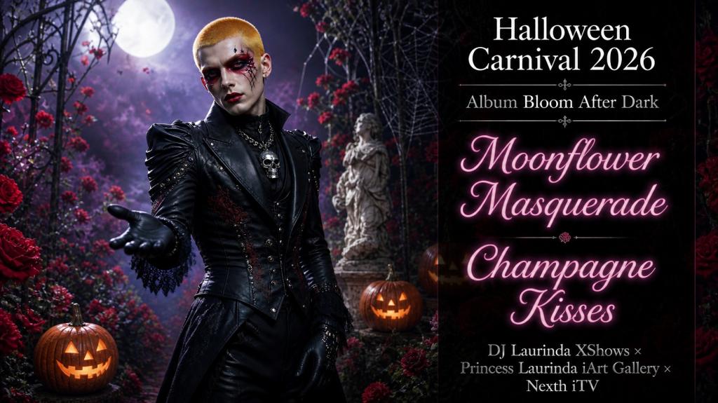 🌙🥂 HALLOWEEN CARNIVAL 2026 | Midnight in Bloom 🖤🕯️