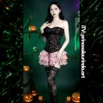 Princess Laurinda Presents | Halloween Carnival of Haunted Glamour & Gothic Sounds | Episode 3: Lace Ribbon Corset.
