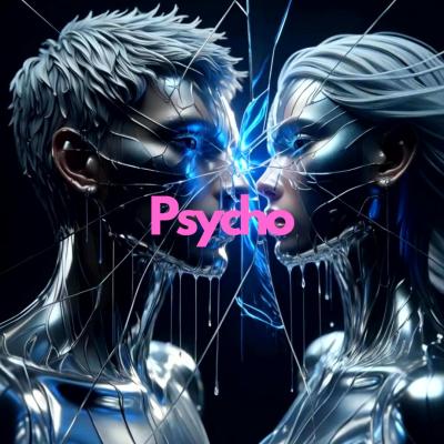 🩵🌌 Electric blue Obsession — The neon mirage of Psycho.