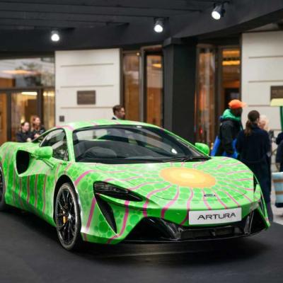McLaren's Unique Charity Auction: A Fusion of Art and Philanthropy
